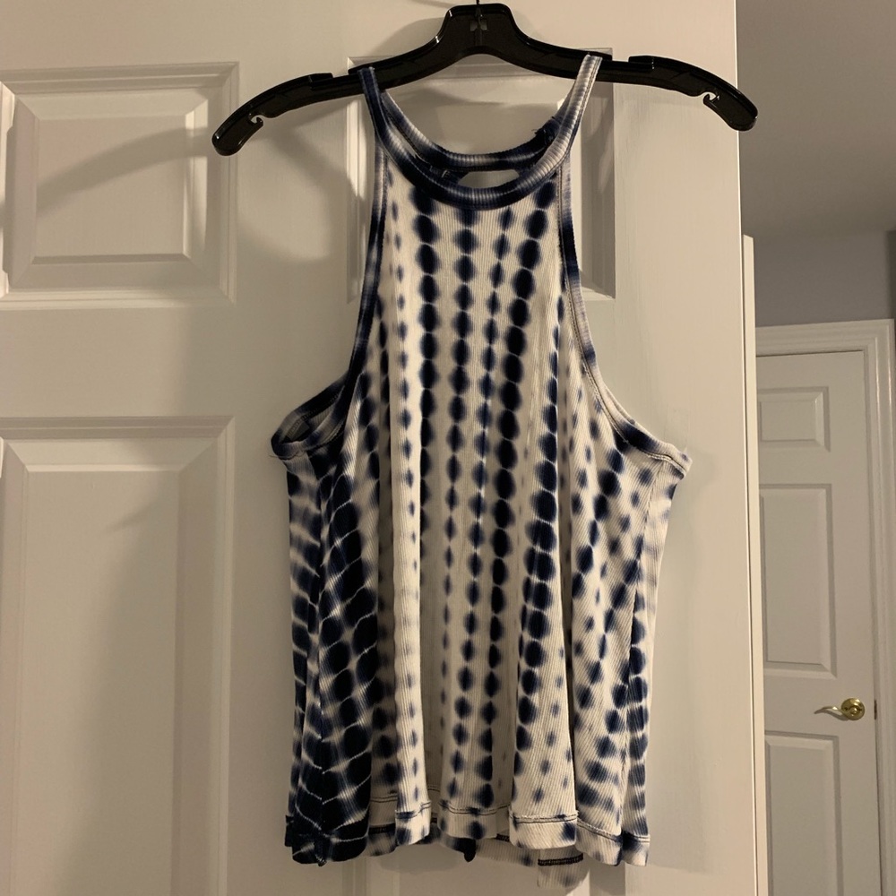 Forever 21 Tie Dye Halter Tank Top